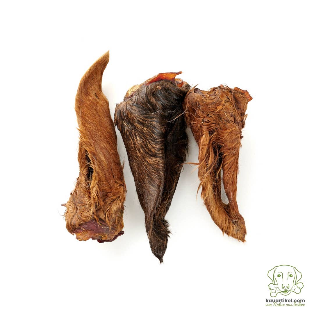 Horse ears with fur