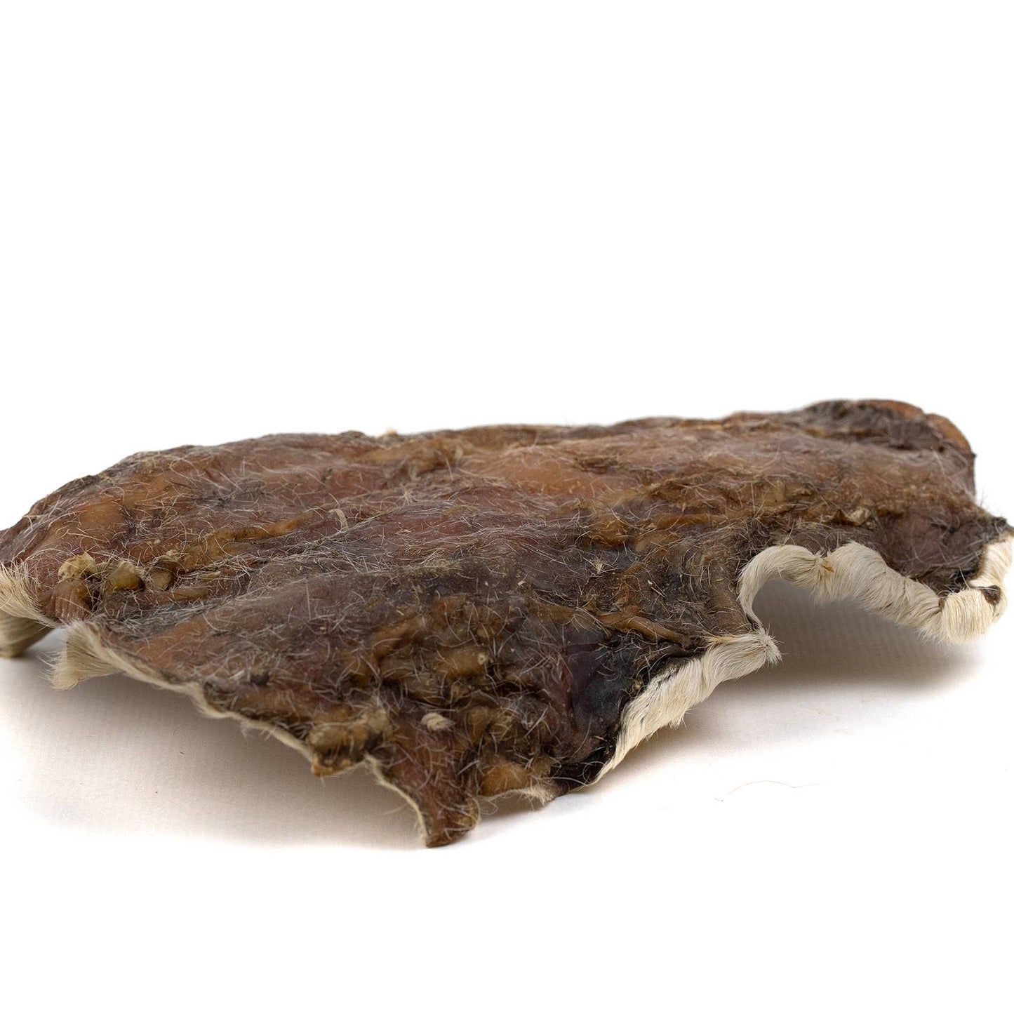 Tyggeplater av storfe m/pels (500 g)
