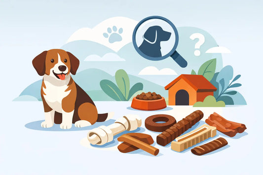 Hvordan velge tyggeprodukt til hunden din