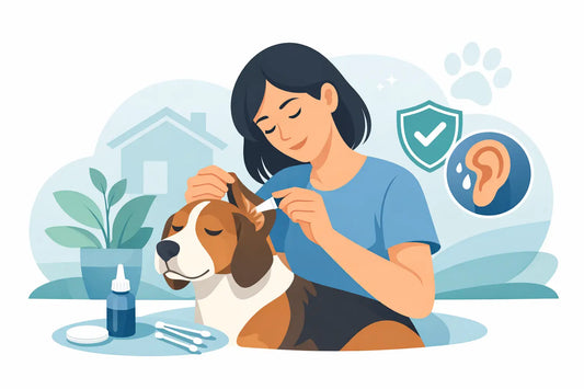 Slik kan du rense hundeører hjemme trygt