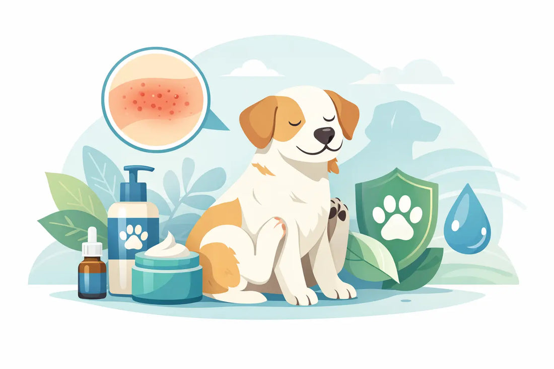 Hundepleie for sensitiv hud hos hund