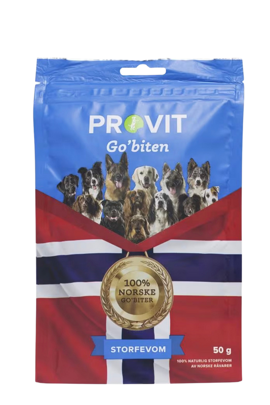 Provit Frysetørket Storfevom Godbiter