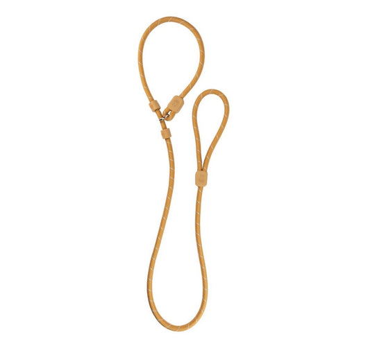 RETRIEVER BÅND MED STOPPER 11MM WOODBROWN