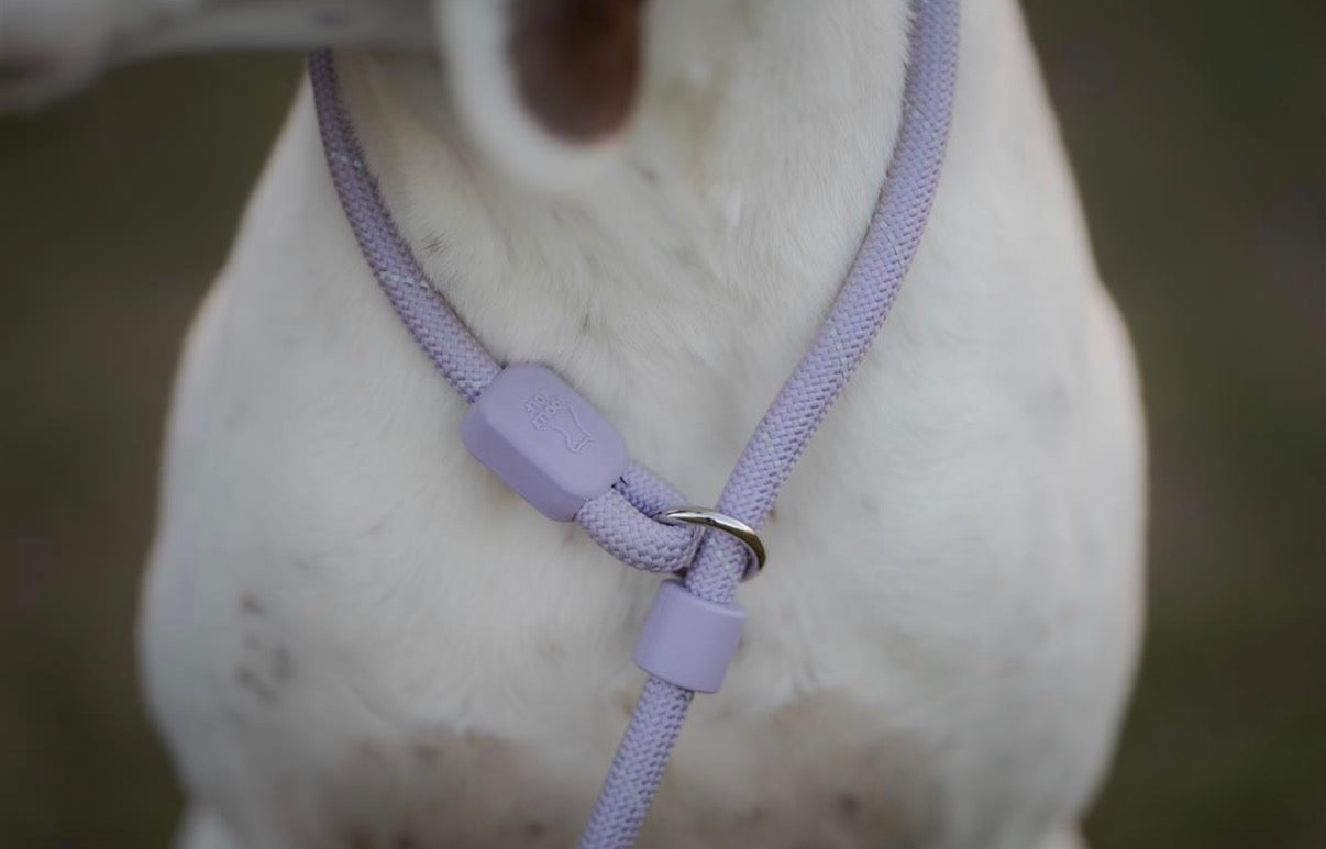 RETRIEVER BÅND MED STOPPER 11MM LAVENDER