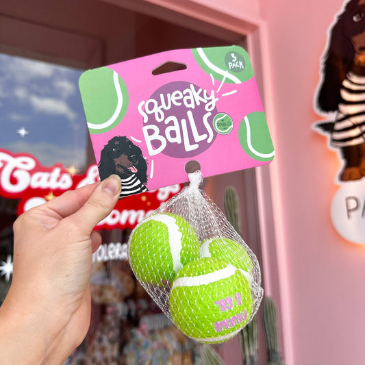 Pablo & Co Squeaky Baller 3-pk